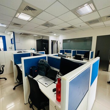 Team Area in  Office Space at Greenscape Cyber One, Vashi Sector 1 – for Rent