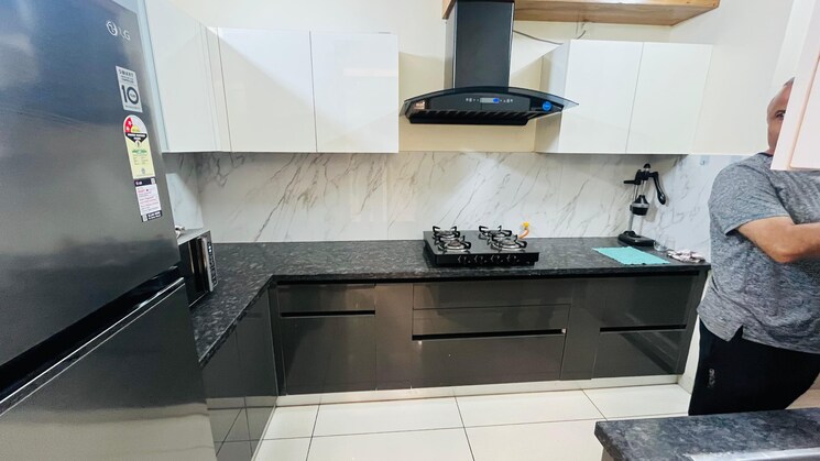 Kitchen, allwin-el-spazia 3 Bedroom 1638 Sq.Ft. Apartment In Sanauli Zirakpur 8717662