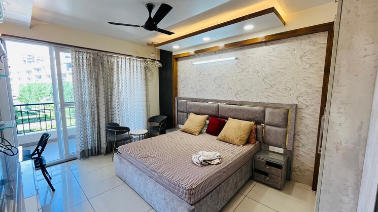 Bedroom, allwin-el-spazia 3 Bedroom 1638 Sq.Ft. Apartment In Sanauli Zirakpur 8717662