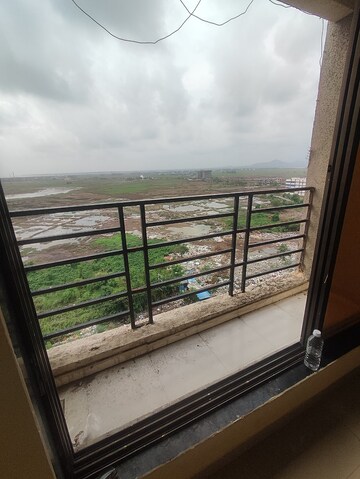 Balcony in 2 BHK Apartment at Kailash Tower Virar West, Virar West – for Rent