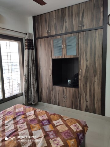 Living Room in 3 BHK Apartment at Acme Ozone, Manpada – for Rent