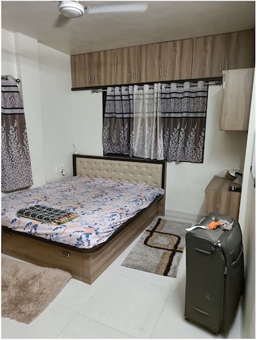 Bedroom in 1 BHK Apartment at Paranjape Schemes Ruturang E, Kothrud – for Rent