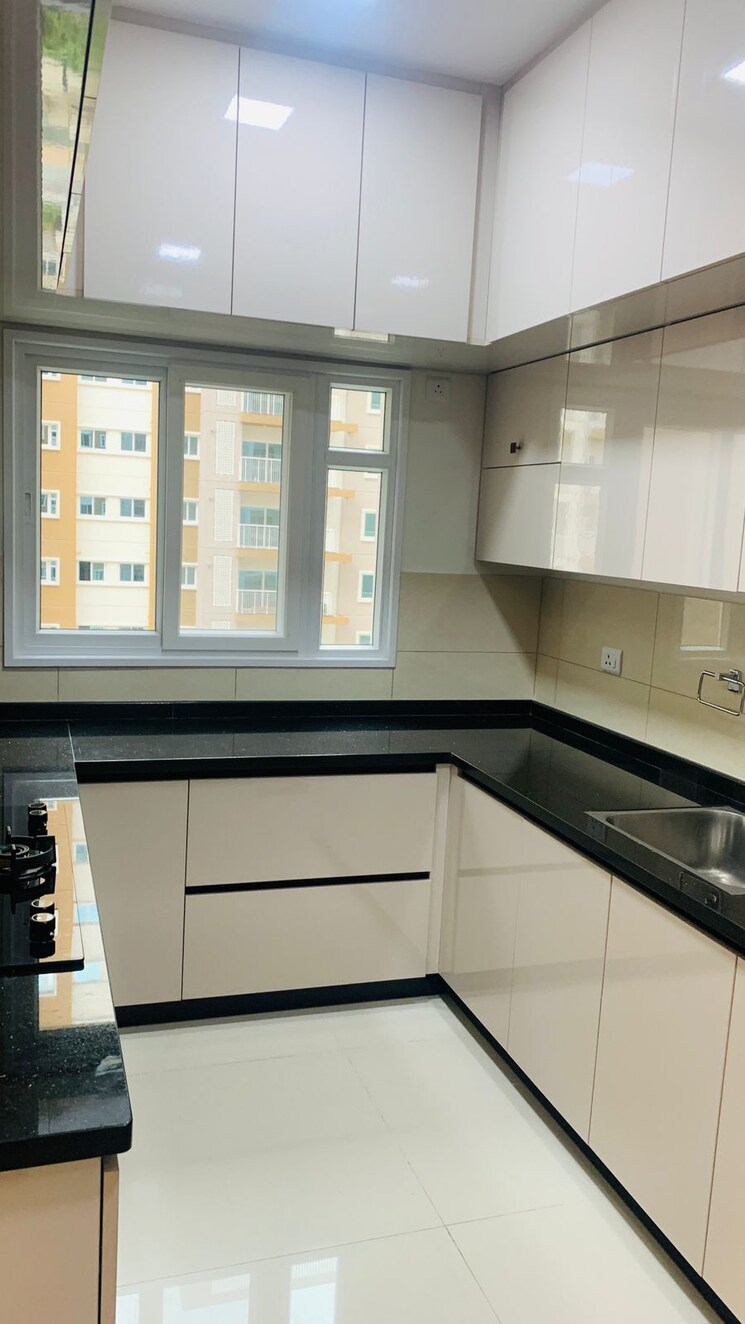 Kitchen, l-t-raintree-boulevard 3 Bedroom 1935 Sq.Ft. Apartment In Hebbal Bangalore 8717783