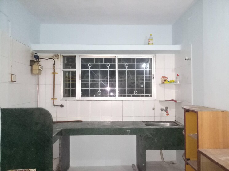 Kitchen, mantri-park-i-and-ii 1 Bedroom 480 Sq.Ft. Apartment In Kothrud Pune 8717794