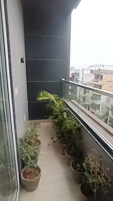 Balcony in 2.5 BHK Builder Floor at Ashok Nagar – for Rent