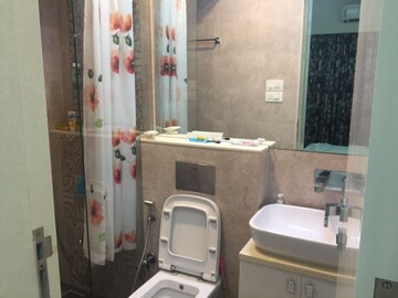 Bathroom in 2 BHK Apartment at Eskay Venture Itus, Andheri West – for Rent