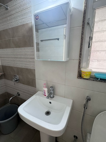 Bathroom in 3 BHK Apartment at Avon Vista, Balewadi – for Rent