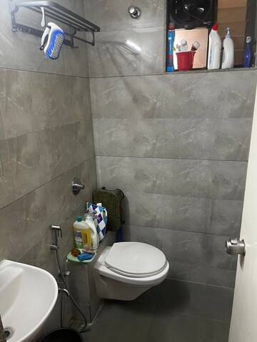 Bathroom in 2 BHK Apartment at Goyal Orchid Valley, Shela – for Rent