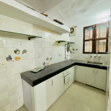 Kitchen in 1 BHK Apartment at Sector 16b Dwarka – for Rent