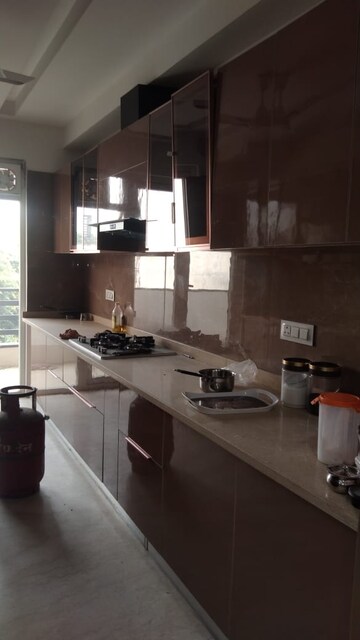 Kitchen in 4 BHK Builder Floor at Unitech Arcadia, South City 2 – for Rent