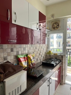 Kitchen in 2 BHK Apartment at Mapsko Paradise, Sector 83 – for Sale