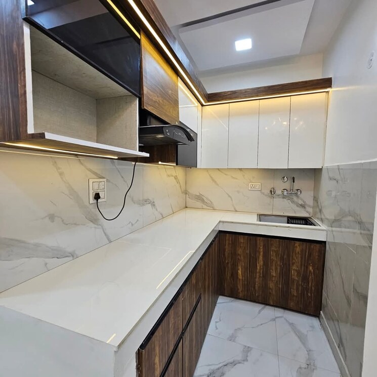 Kitchen, sa-homes-i 3.5 Bedroom 780 Sq.Ft. Builder Floor In Uttam Nagar Delhi 8718047