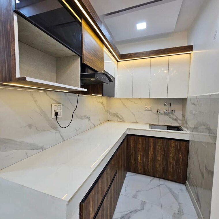 Kitchen, sa-homes-i 3.5 Bedroom 780 Sq.Ft. Builder Floor In Uttam Nagar Delhi 8718047