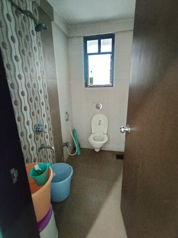 Bathroom in 2 BHK Apartment at Aditya Guruganesh Nagar Phase I, Kothrud – for Rent