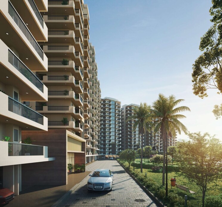 Exterior View, trishla-city 3 Bedroom 1550 Sq.Ft. Apartment In Patiala Road Zirakpur 8718049