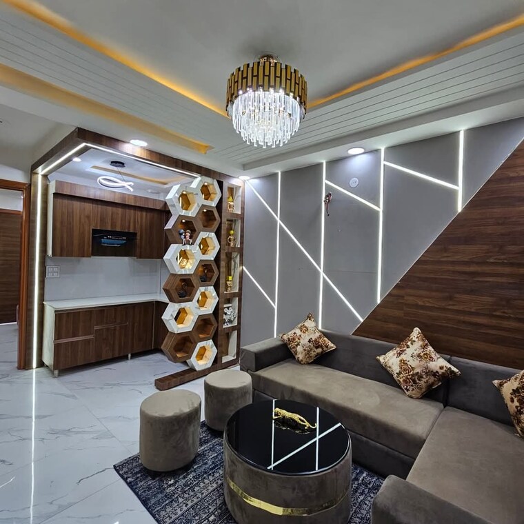 Living Room, sa-homes-i 3.5 Bedroom 785 Sq.Ft. Builder Floor In Uttam Nagar Delhi 8718076