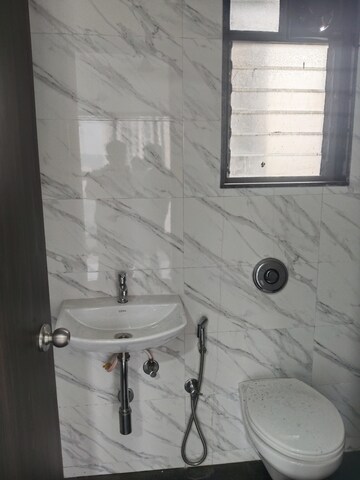 Bathroom in 1 BHK Apartment at UK Iridium, Kandivali East – for Rent
