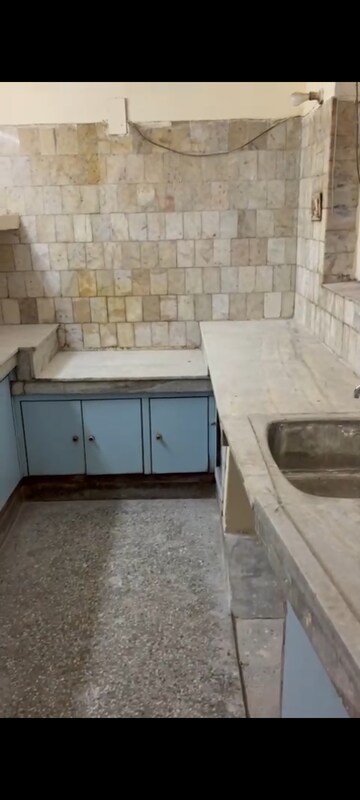 Kitchen in 2 BHK Builder Floor at Greater Kailash I – for Rent