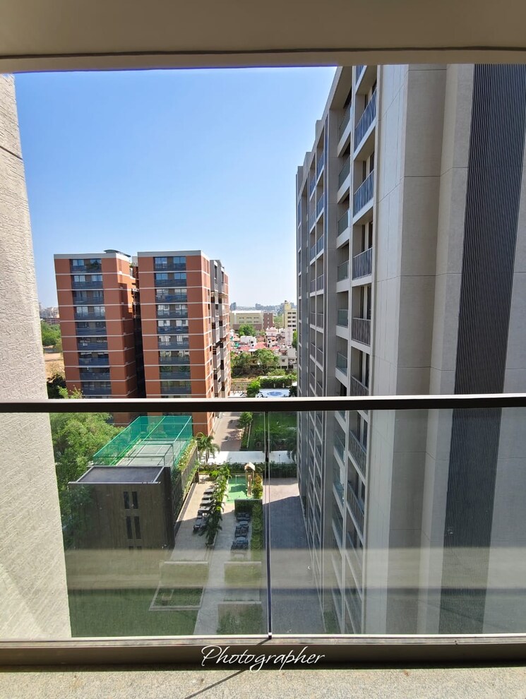 Balcony, prahlad nagar 4 Bedroom 3730 Sq.Ft. Apartment In Prahlad Nagar Ahmedabad 8718108