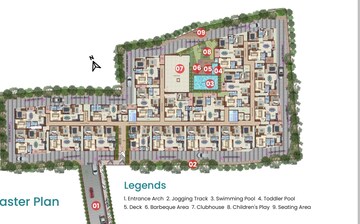 Master Plan in 3 BHK Apartment at Horamavu – for Sale