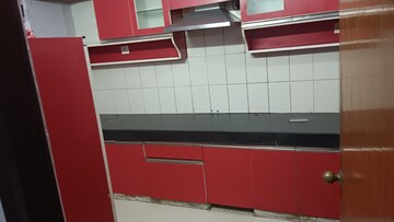 Kitchen in 3 BHK Apartment at Gomti Nagar – for Rent