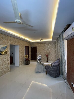 Living Room in 3 BHK Apartment at Aerocity – for Sale