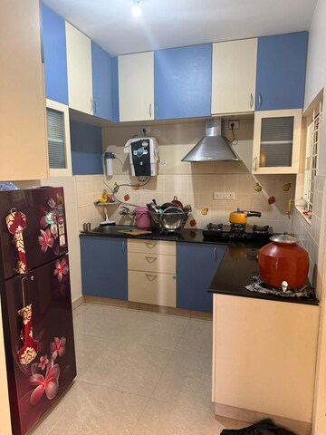 Kitchen in 2 BHK Builder Floor at Sai Sri Pride, Hennur – for Rent
