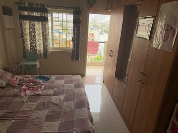 Master Bedroom in 2 BHK Builder Floor at Sai Sri Pride, Hennur – for Rent