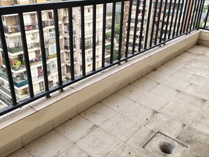 Balcony in 2 BHK Apartment at Gaurs Green Vista, Nyay Khand – for Sale