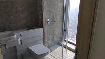 Bathroom in 5 BHK Apartment at Rustomjee Crown, Prabhadevi – for Rent
