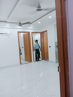 Building Lobby in 3 BHK Builder Floor at Panchsheel Vihar – for Sale