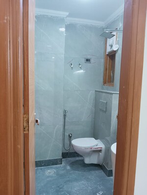 Bathroom in 3 BHK Builder Floor at Panchsheel Vihar – for Sale