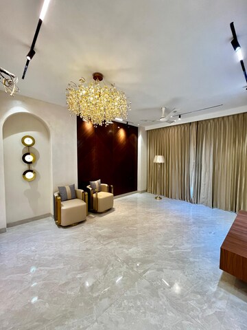 Living Room in 4 BHK Builder Floor at Ansal API Esencia, Sector 67 – for Sale