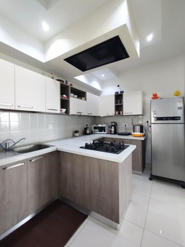 Kitchen in 3 BHK Apartment at Purva Palm Beach, Hennur Road – for Sale