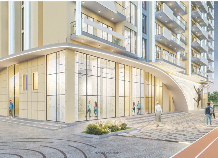 Exterior View, jms-group-silver-living 2.5 Bedroom 1410 Sq.Ft. Apartment In Sector 95 Gurgaon 8719477