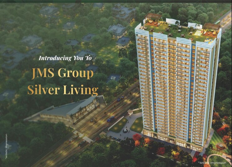 Exterior View, jms-group-silver-living 2.5 Bedroom 1410 Sq.Ft. Apartment In Sector 95 Gurgaon 8719477