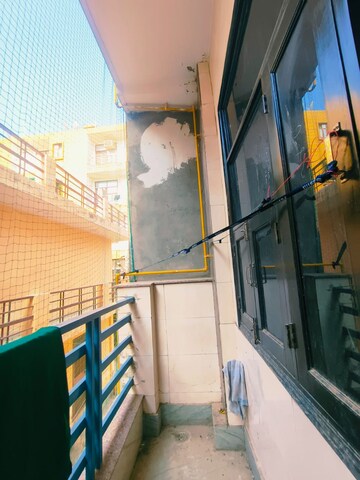 Balcony in 1.5 BHK Builder Floor at Dwarka Mor – for Rent