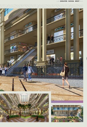  Shop – Exterior View View at London Mart, Sector 16b Greater Noida - for Sale