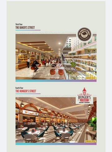  Shop – Exterior View View at London Mart, Sector 16b Greater Noida - for Sale