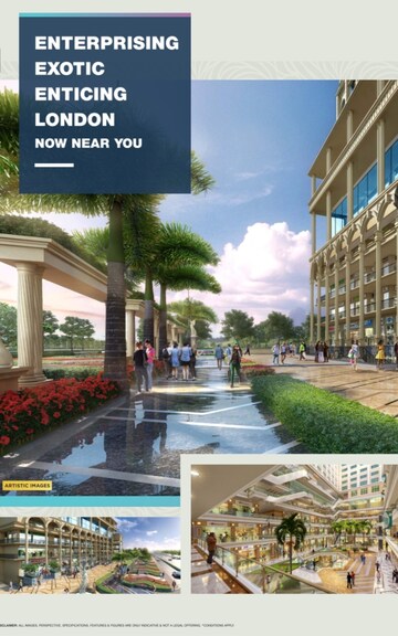  Shop – Exterior View View at London Mart, Sector 16b Greater Noida - for Sale