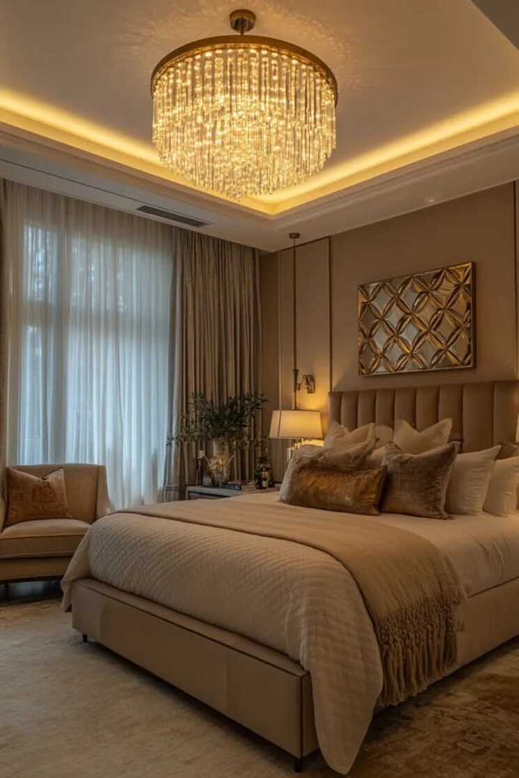 Bedroom, kalpataru-siddhachal-elite 3 Bedroom 2000 Sq.Ft. Apartment In Vasant Vihar Thane 8720335