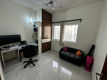 Living Room in 2.5 BHK Apartment at Prestige High Fields, Gachibowli – for Rent