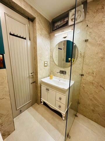 Bathroom in 3 BHK Independent House at Aerocity – for Sale