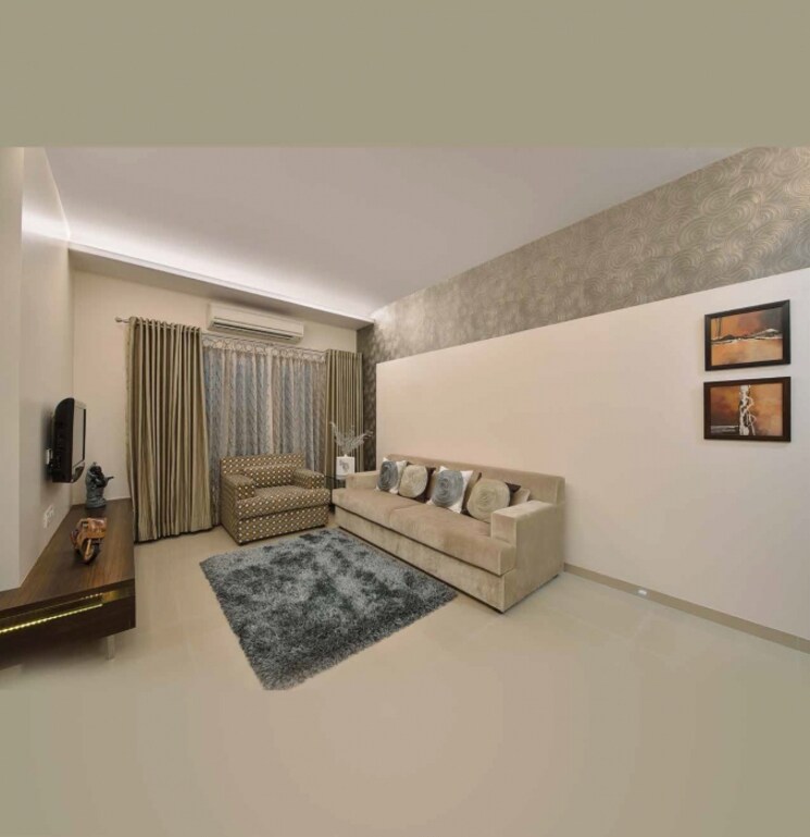 Living Room, nice-city 1 Bedroom 500 Sq.Ft. Apartment In Shilphata Thane 8720489