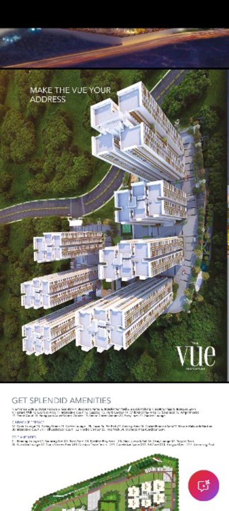 Master Plan, raghuram-the-vue-residences 3 Bedroom 1725 Sq.Ft. Apartment In Puppalaguda Hyderabad 8720420