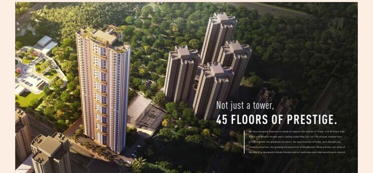 Exterior View, raunak-unnathi-woods-supreme 2 Bedroom 760 Sq.Ft. Apartment In Ghodbunder Road Thane 8720516