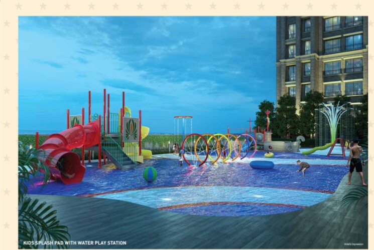 Swimming Pool, paradise-sai-world-dreams 3 Bedroom 1910 Sq.Ft. Apartment In Dombivli East Thane 8720613