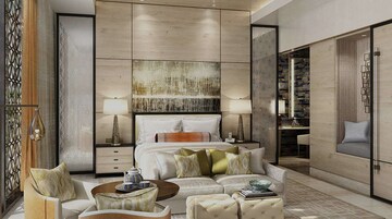 Bedroom in 3 BHK Apartment at Runwal The Residence, Malabar Hill – for Sale
