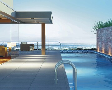 Swimming Pool in 3 BHK Apartment at Runwal The Residence, Malabar Hill – for Sale