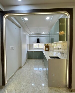 Kitchen in 3 BHK Builder Floor at Sector 29 – for Sale